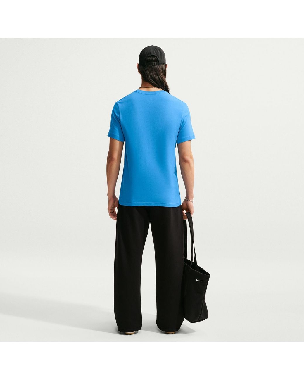 Nike Blue Sportswear Club T-Shirt for men