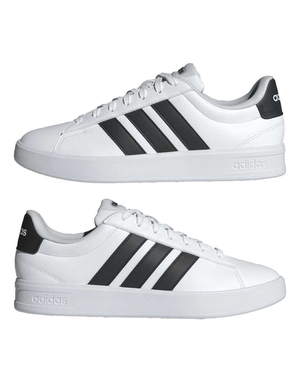 Adidas White Grand Court 2 Trainers for men