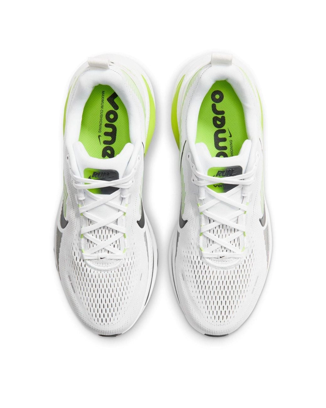 Nike White Vomero 18 Running Shoes for men