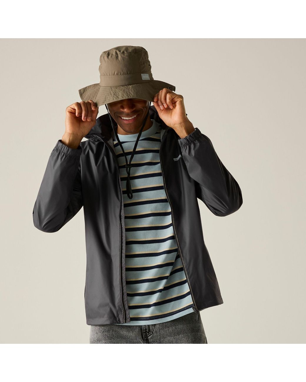 Regatta Blue Lyle Iv Waterproof Jacket for men
