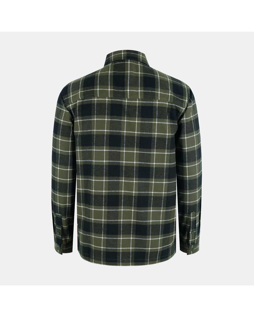 Firetrap Green Anthm Long-Sleeve Patterned Shirt for men