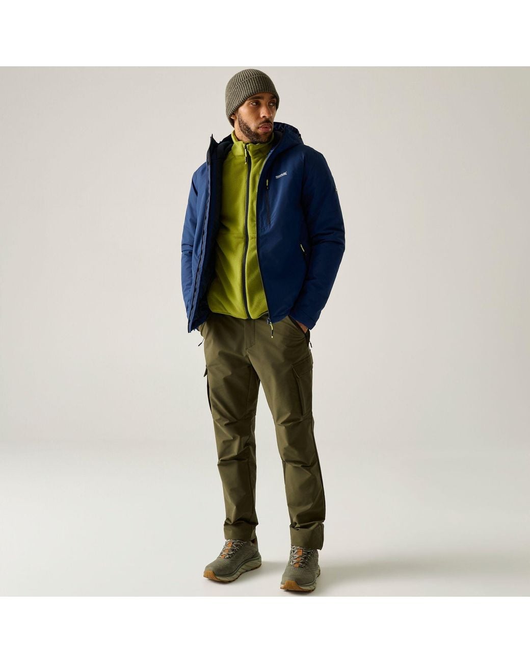 Regatta Blue Allston Waterproof Jacket for men