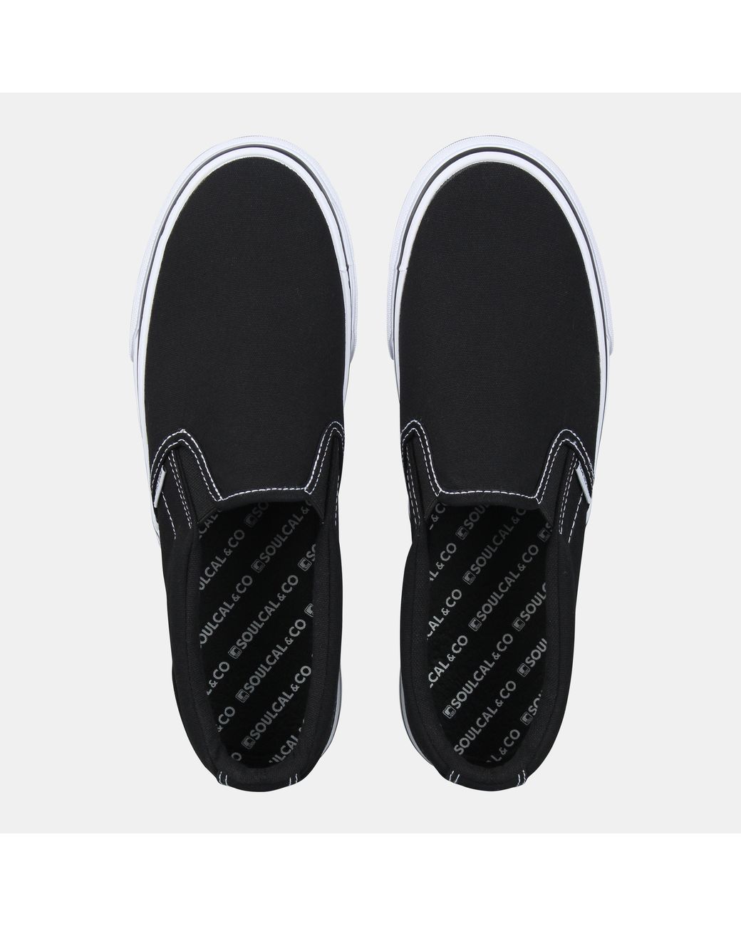 SoulCal & Co California Black Slip On for men