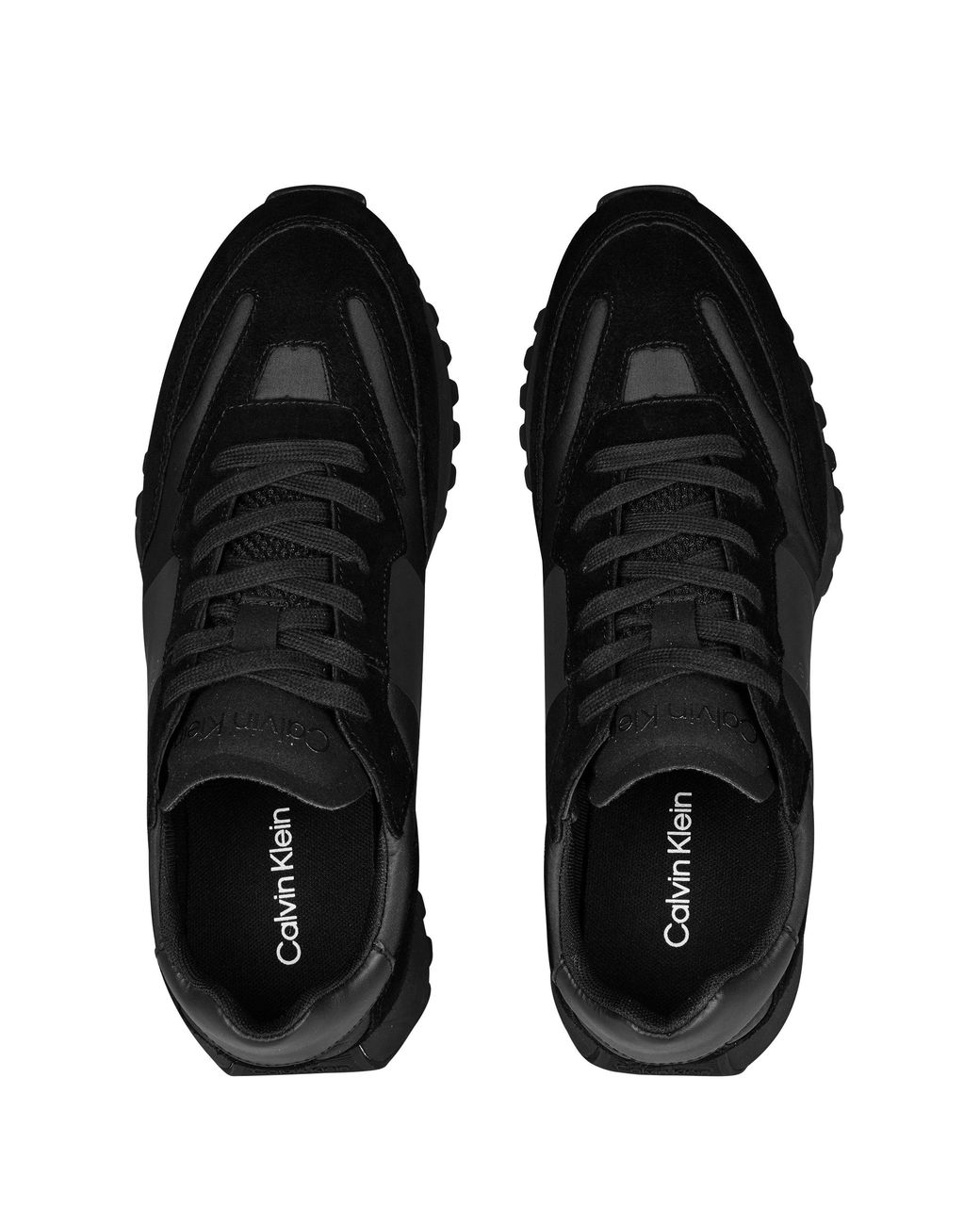 Calvin Klein Black Suede Trainers for men