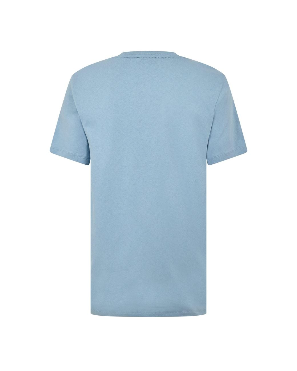 Boss Blue Tales T-Shirt With Logo Patch Premium Cotton for men