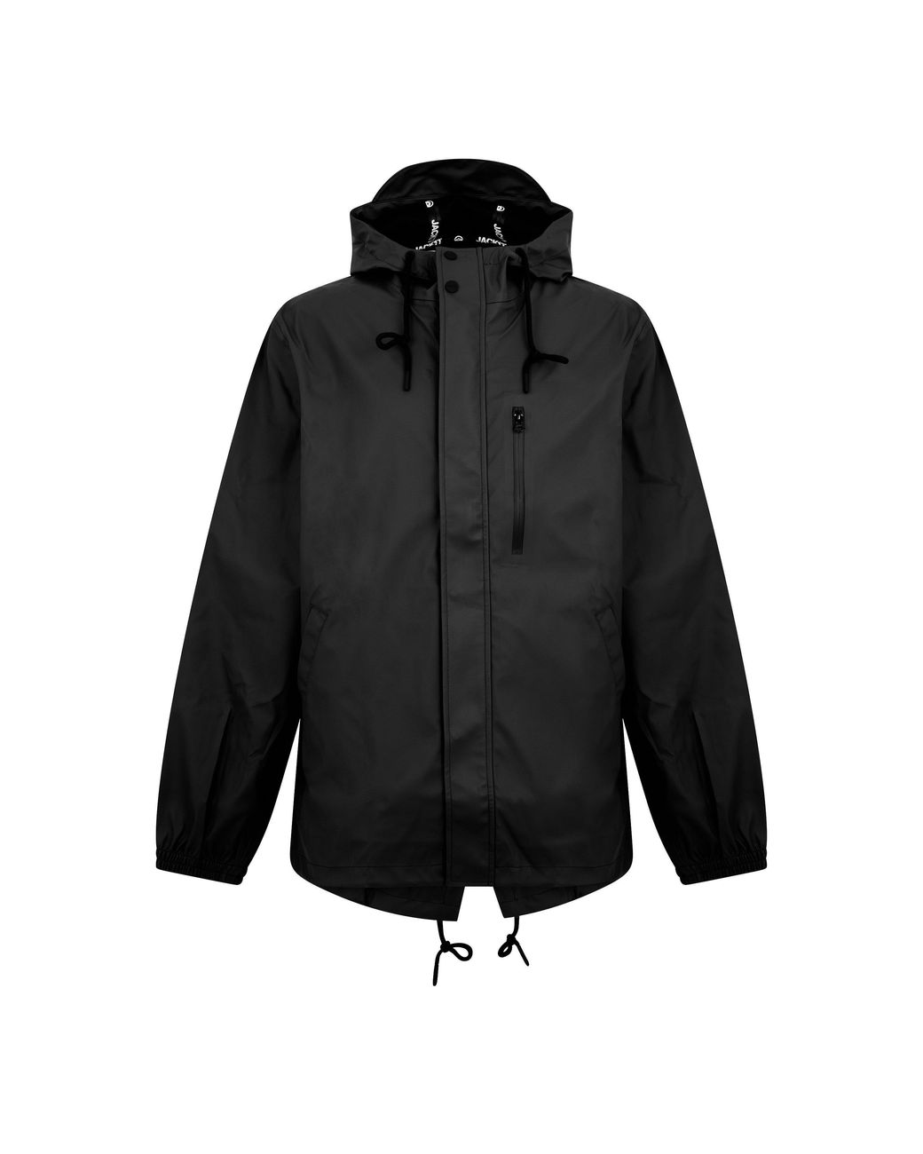 Jacket Black Elements Rain Anorak for men