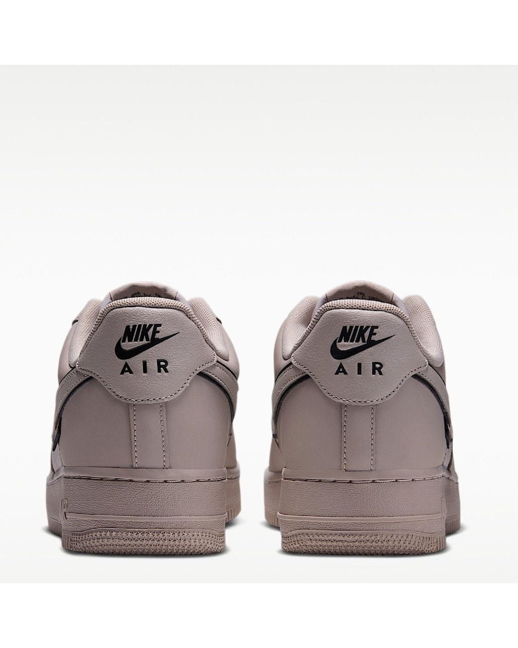 Nike Gray Air Force 1 07 Shoes for men