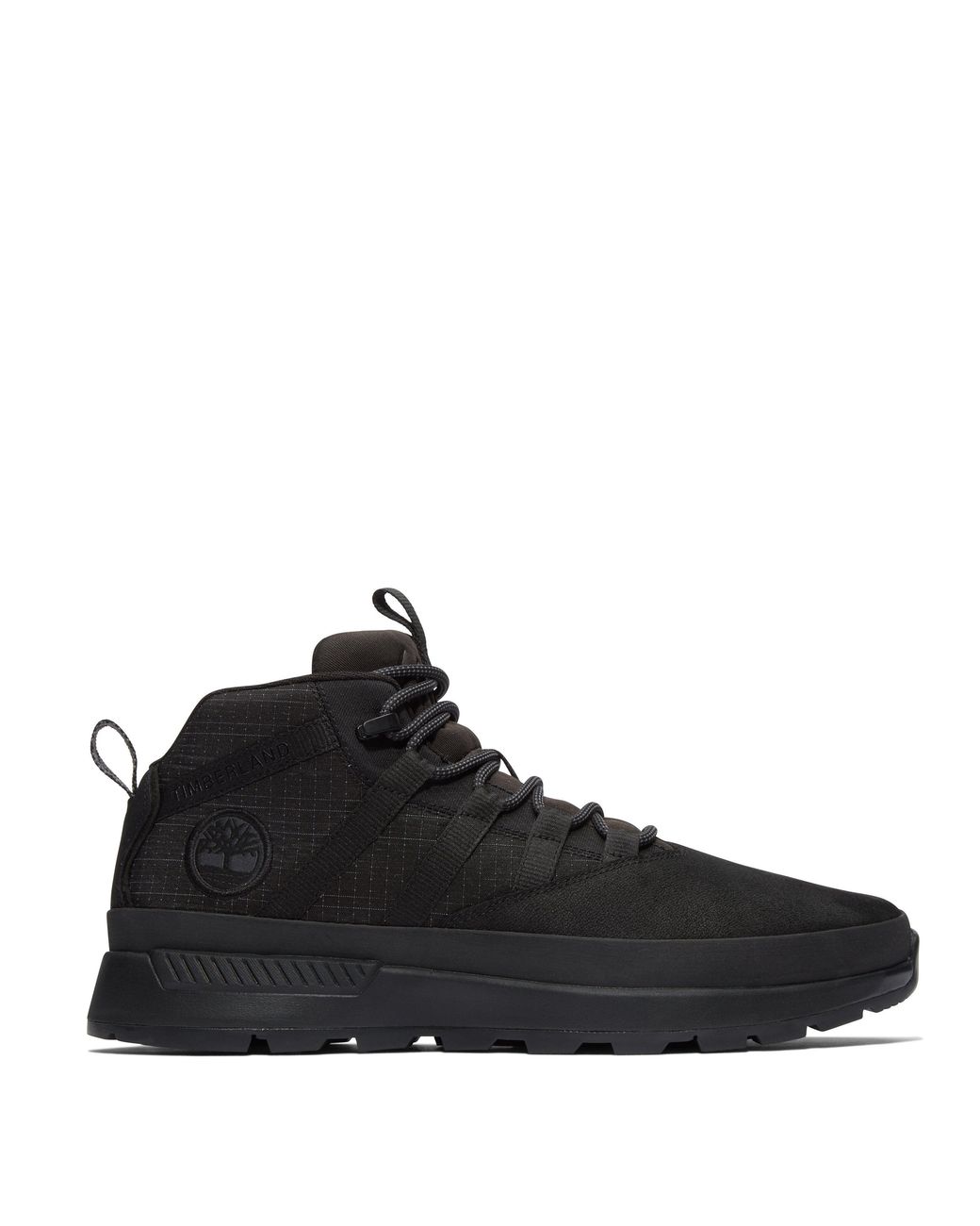 Timberland Black Tb Euro Trekker Low Lace-Up Shoes for men