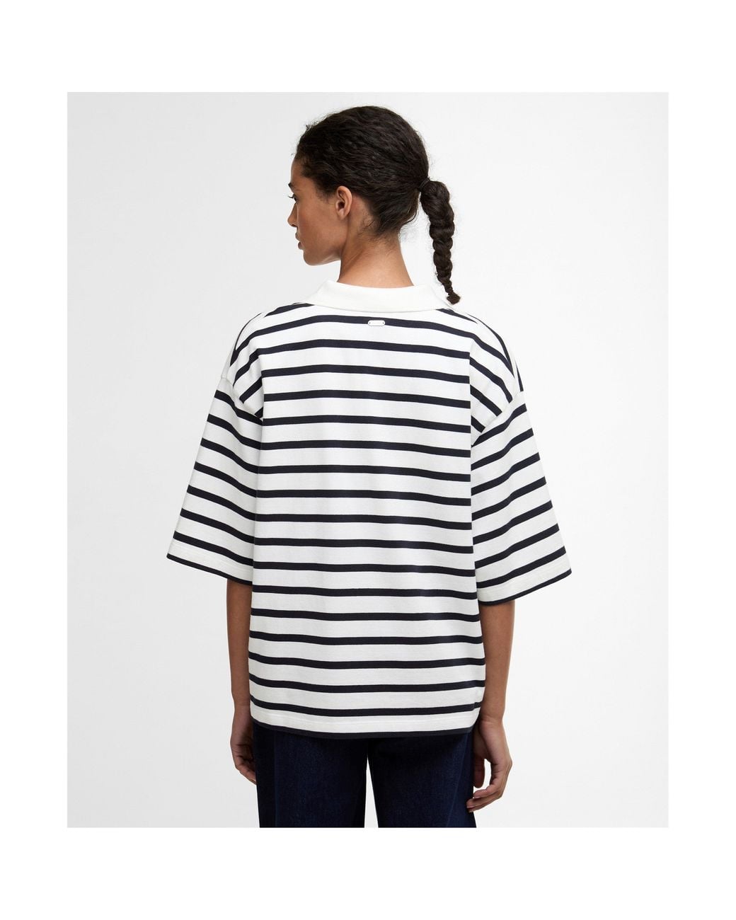 Barbour Blue Inez Striped T-Shirts