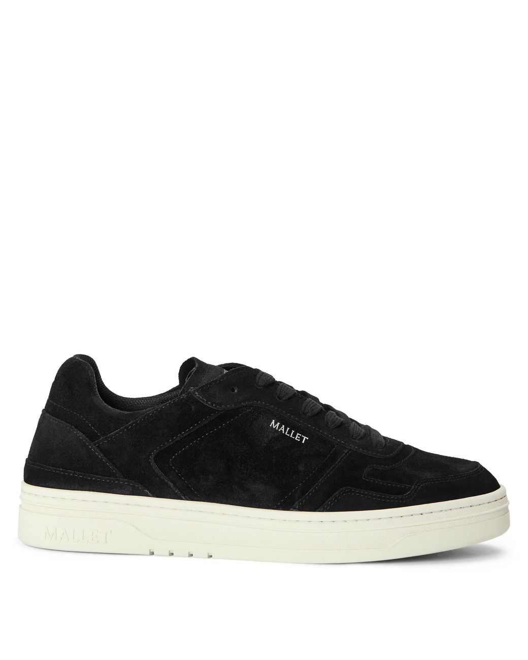 Mallet Black Low-Top Trainers for men