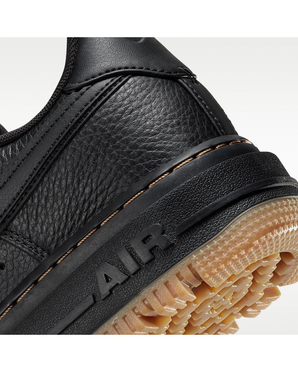 Nike Black Air Force 1 07 Shoes for men