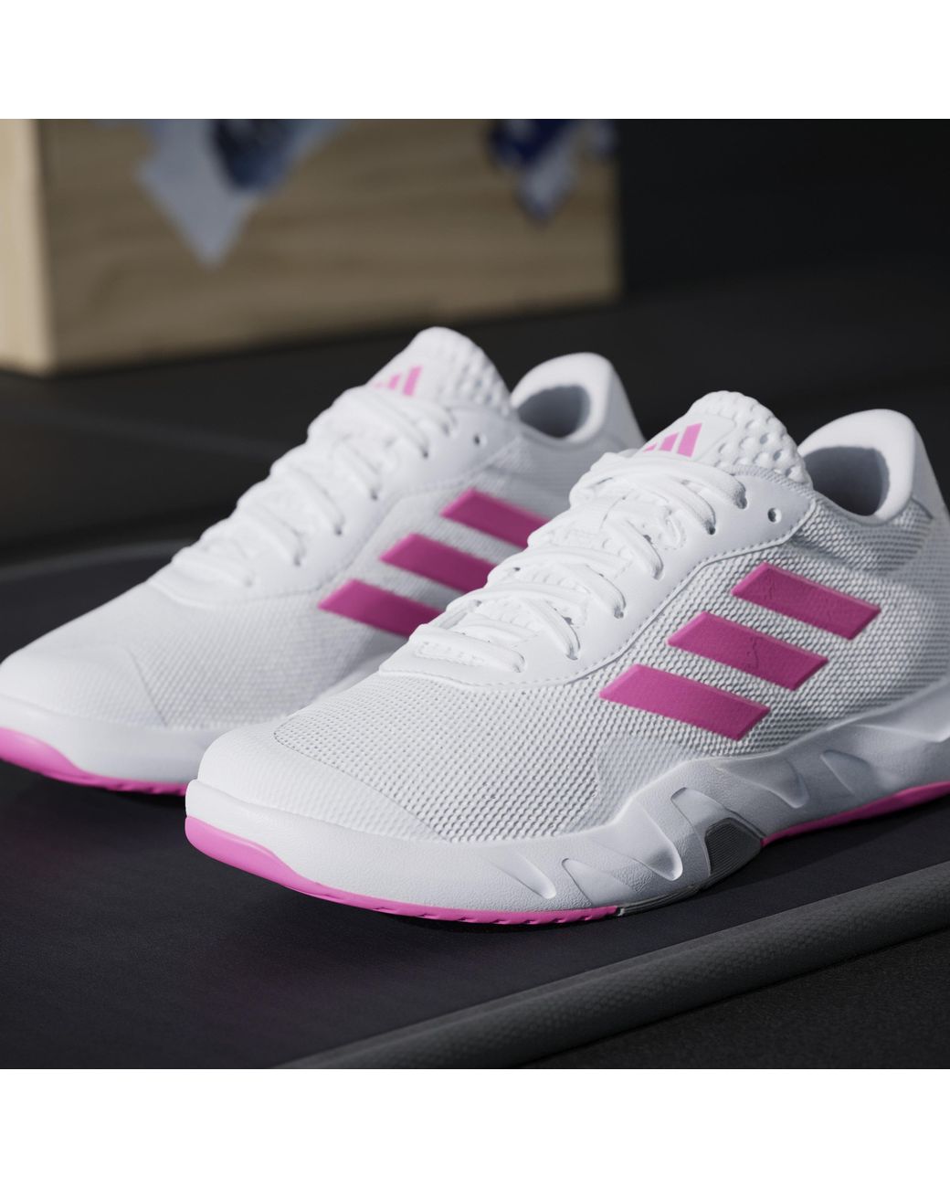 Adidas Originals Pink Amplimove Versatile Trainer Shoes