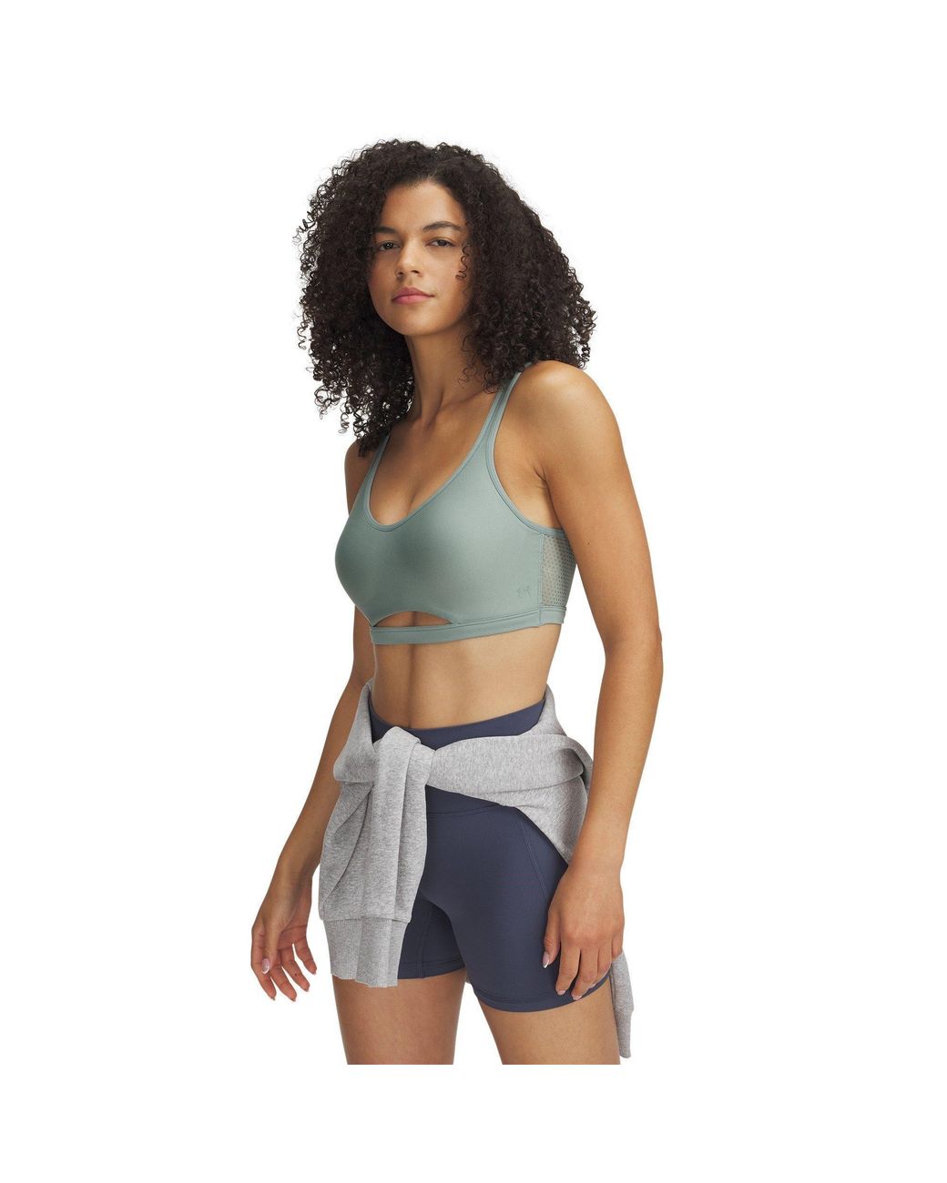 Under Armour White Infinity Low Impact Sports Bra