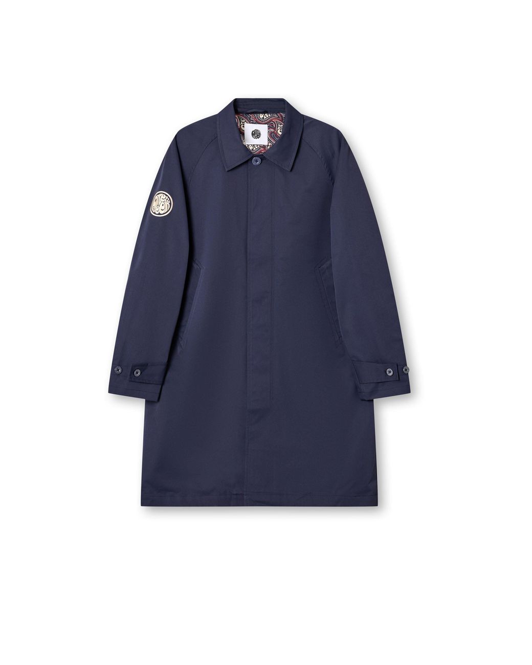 Pretty Green Blue Didsbury Weather-Resistant Mac for men