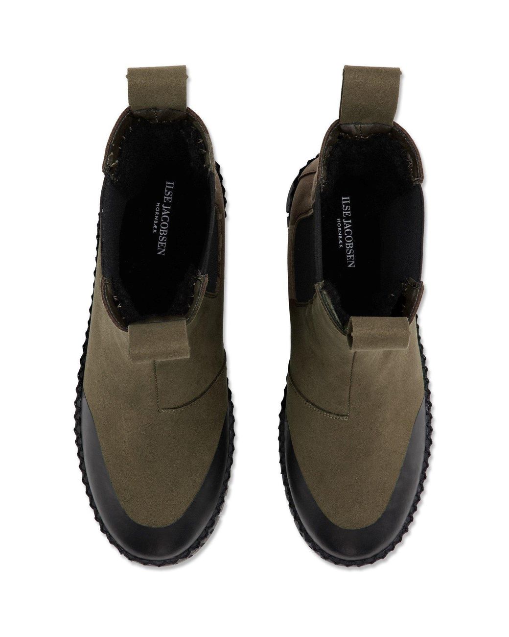 Ilse Jacobsen Black Long Chelsea Boots