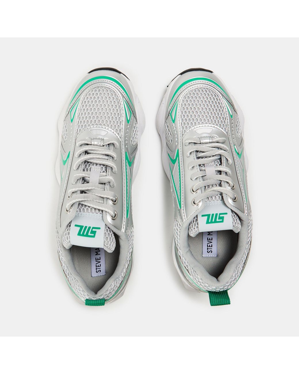 Steve Madden Green Heritage Low-Top Trainers