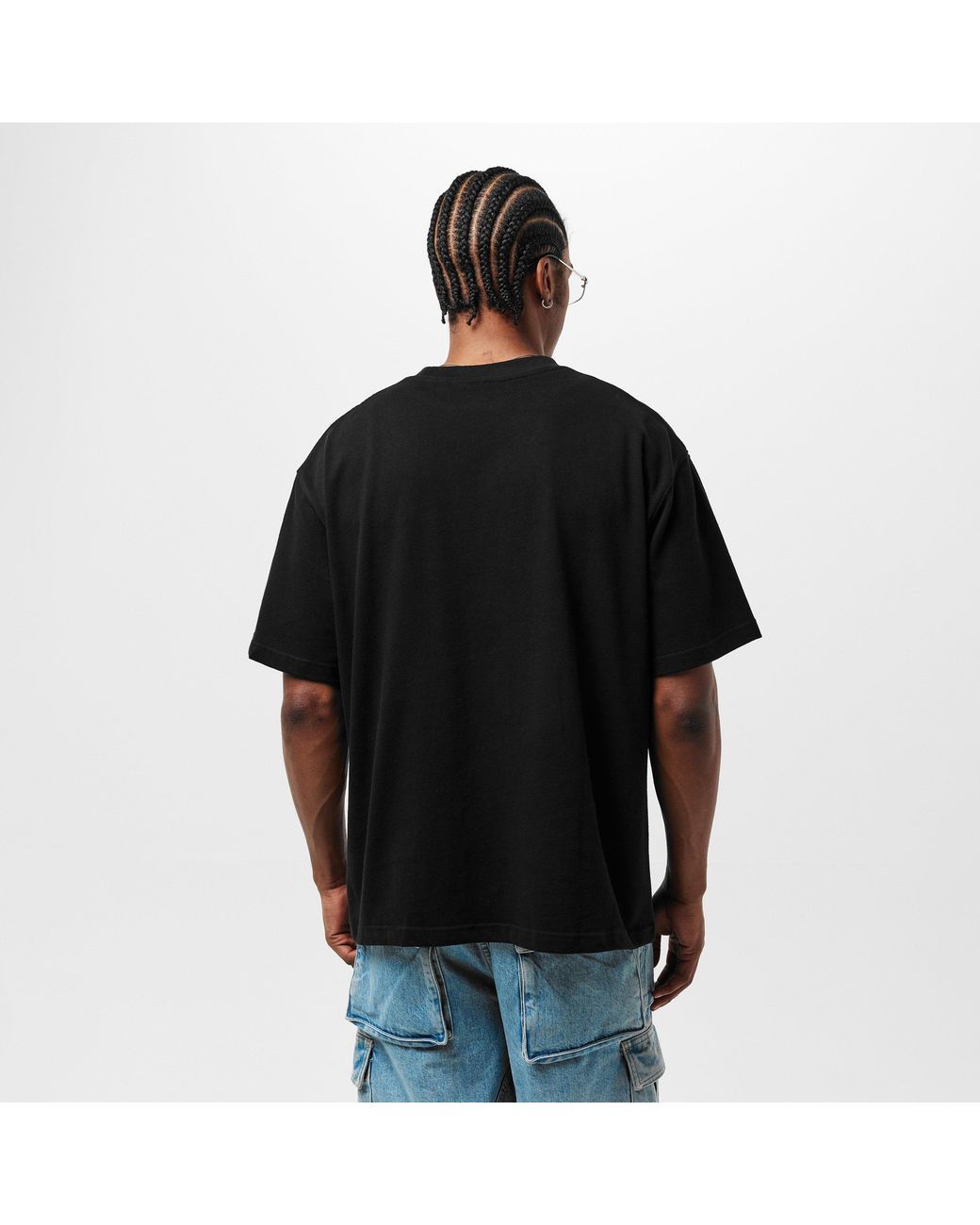 Pleasures Black X Juicy Couture Slogan T-Shirt for men