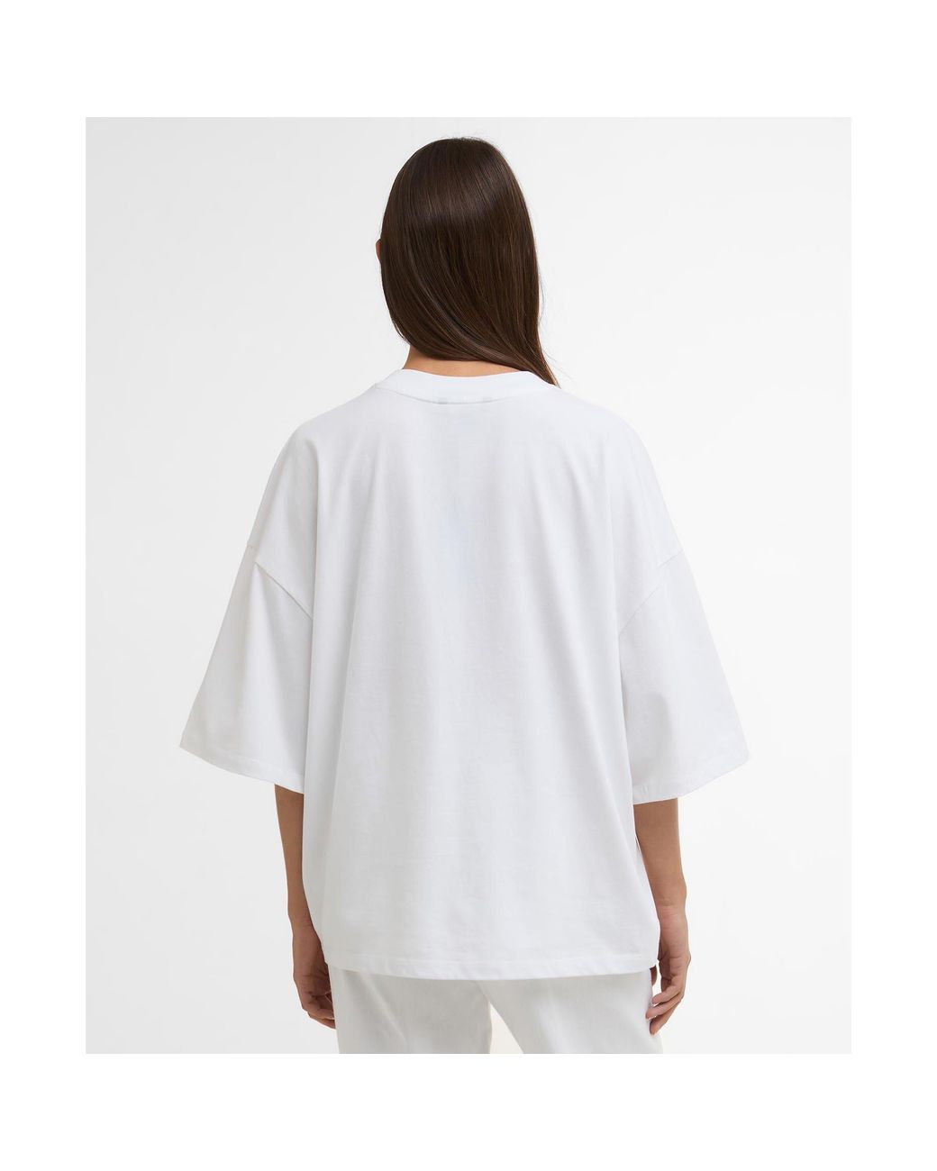 Barbour White Katya T-Shirt