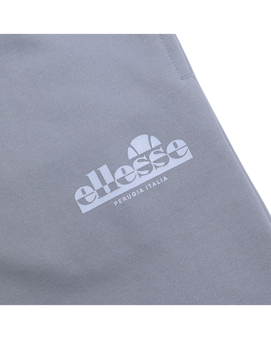 Ellesse Blue Closed Hem Fleece Joggers for men