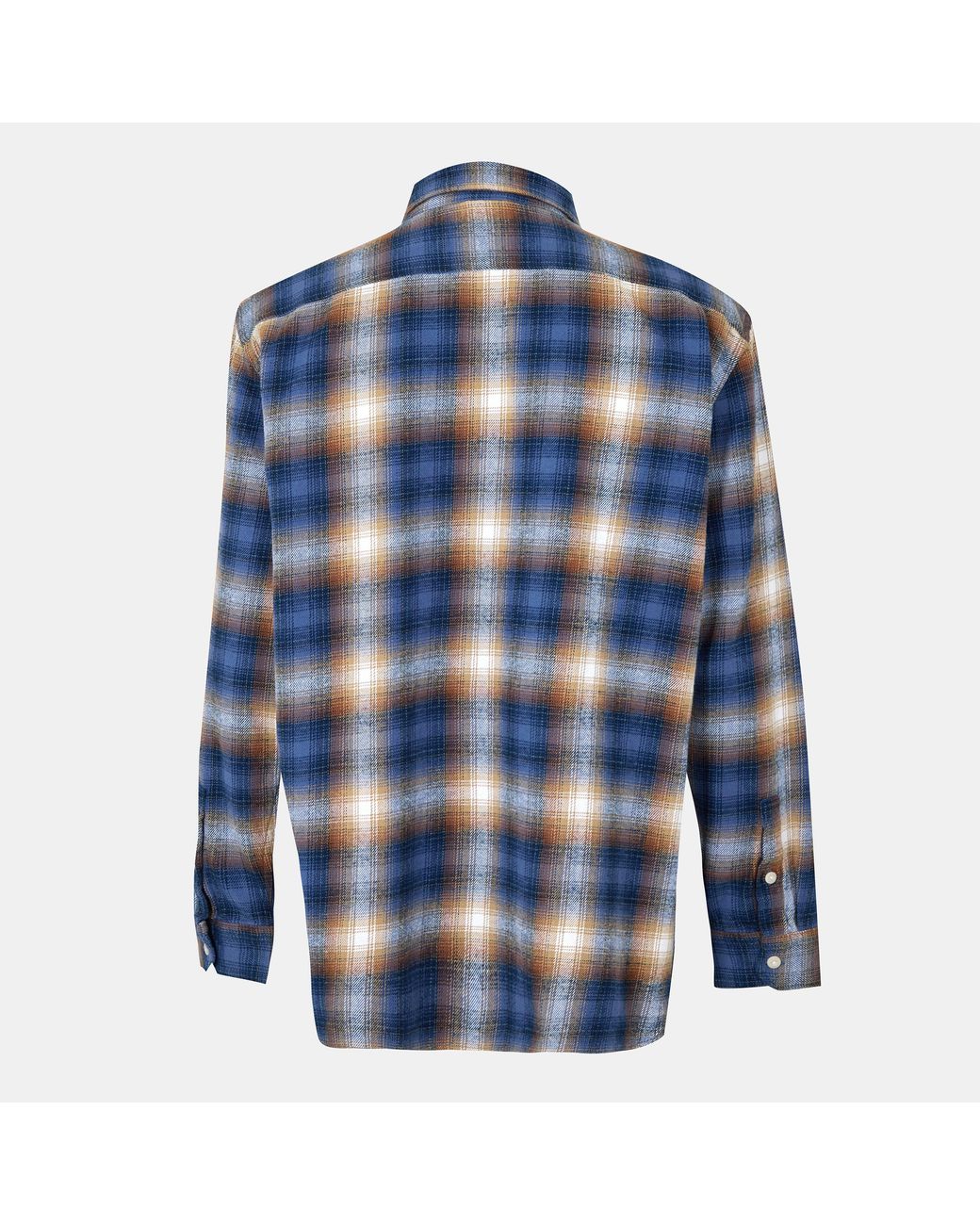 Levi's Blue Jackson Worker Check Shirt for men