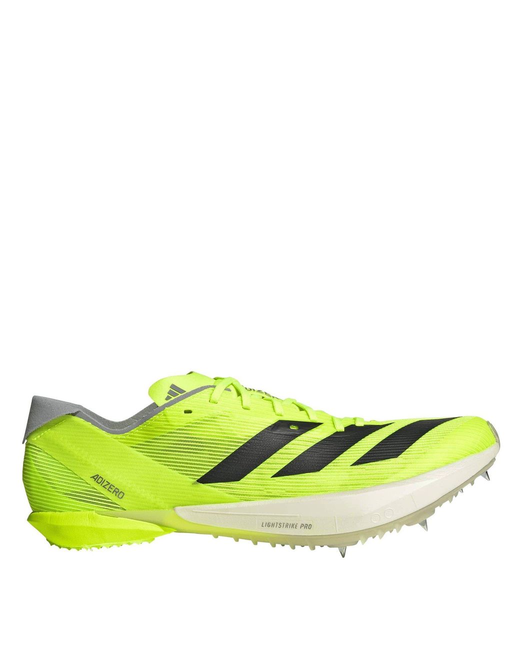 Adidas Yellow Adizero Ambition Running Spikes for men
