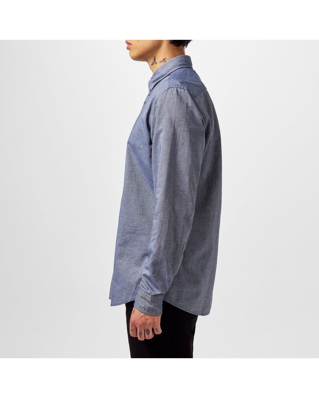 Boss Blue Rickert Oxford Shirt, Classic Style for men