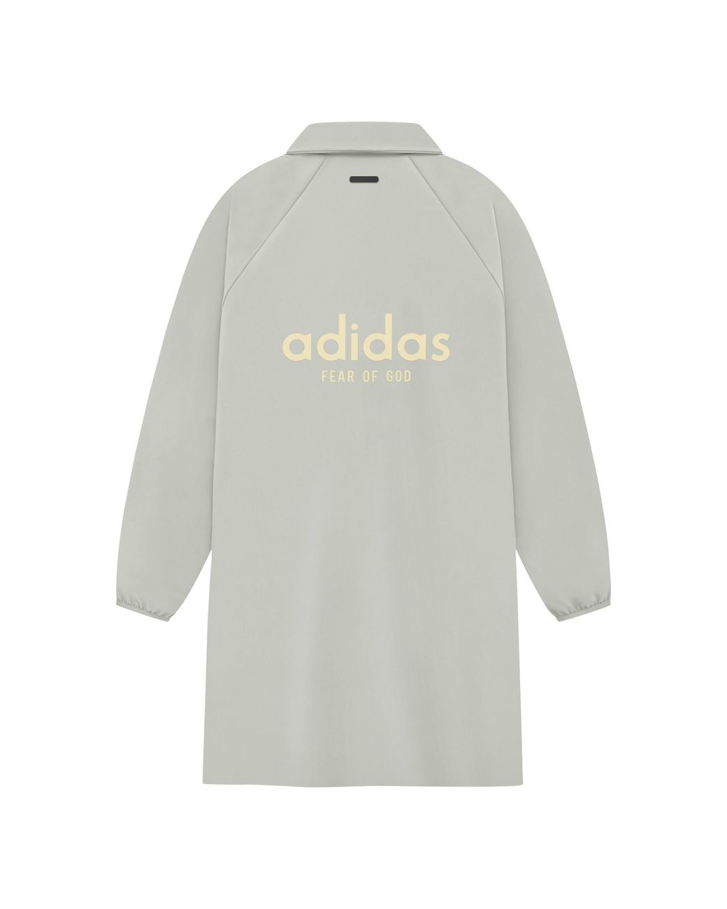Adidas Gray Athletic Weather-Resistant Overcoat for men
