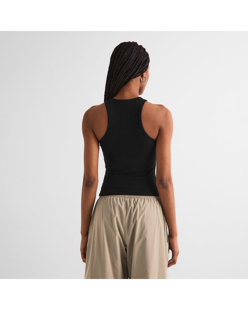 Balenciaga Black Tank Vest
