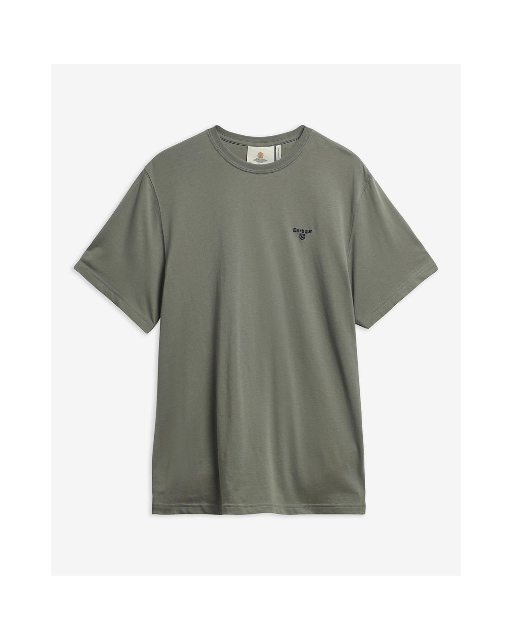 Barbour Gray Essentials Sports T-Shirt for men