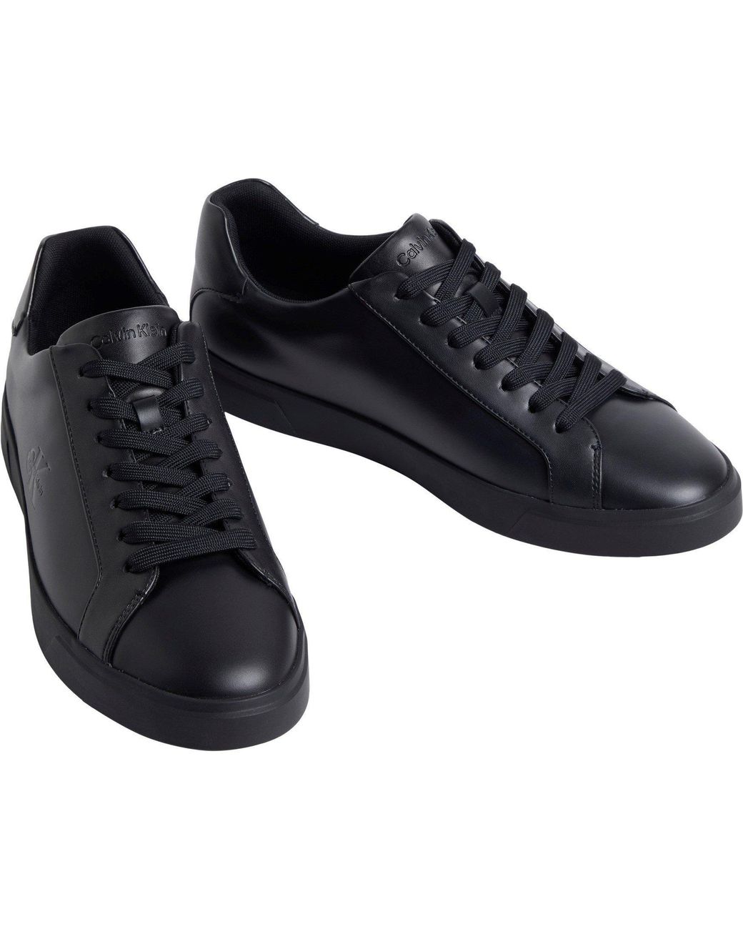 Calvin Klein Black Salerno Low Trainers for men