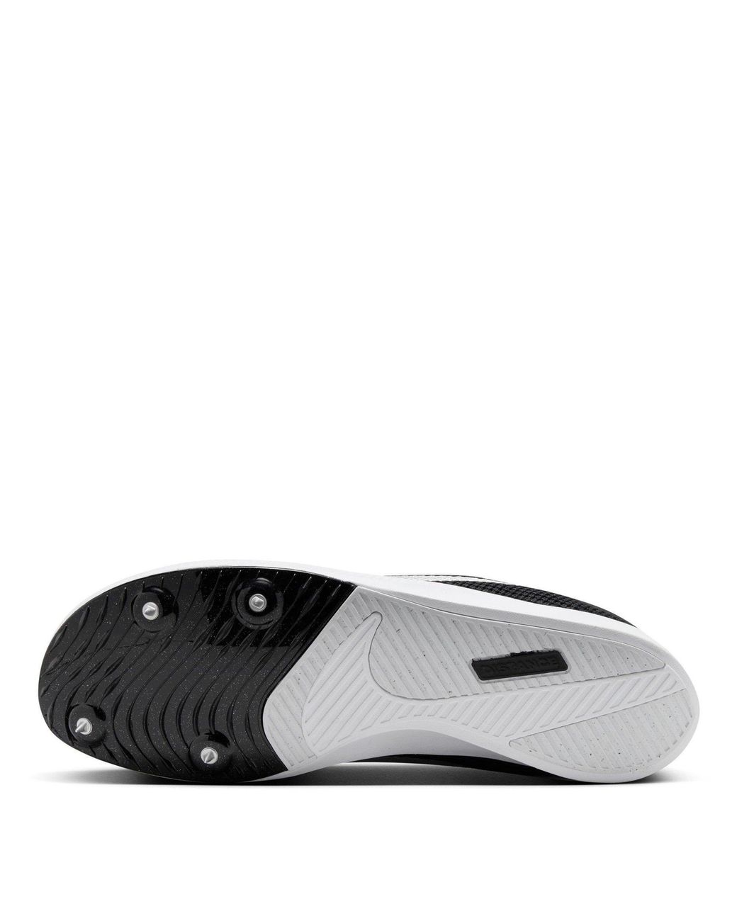 Nike Black Zoom Rival Distance Track Running Spikes for men