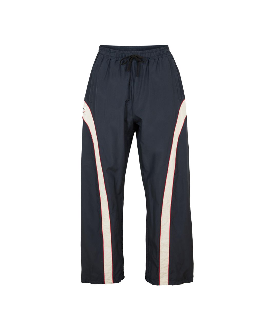 SUMMER GAMES Blue Contrast Track Open Hem Woven Tracksuit Jogger for men
