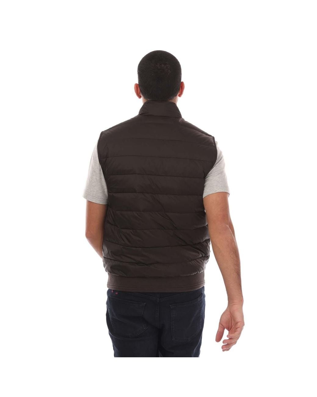 Belstaff Black Down Filled Nylon Circuit Gilet for men
