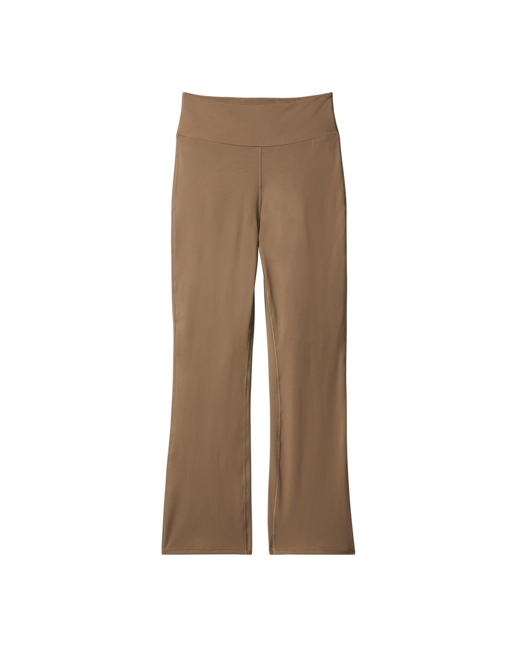 Calvin Klein Brown Mod Flare High Rise Flared Trousers