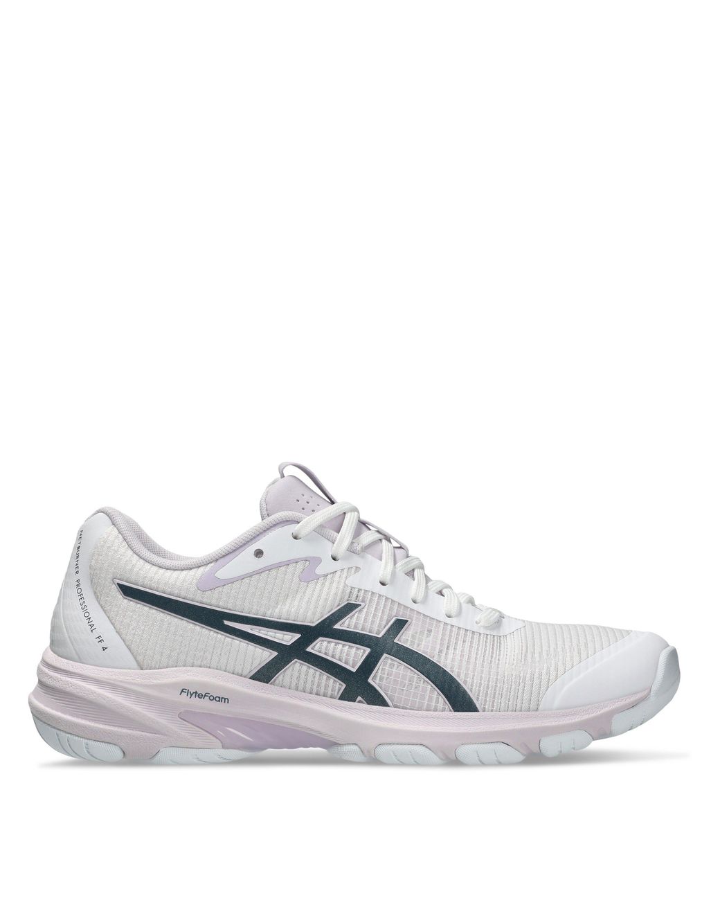 Asics White Net Pro4 Netball Shoes