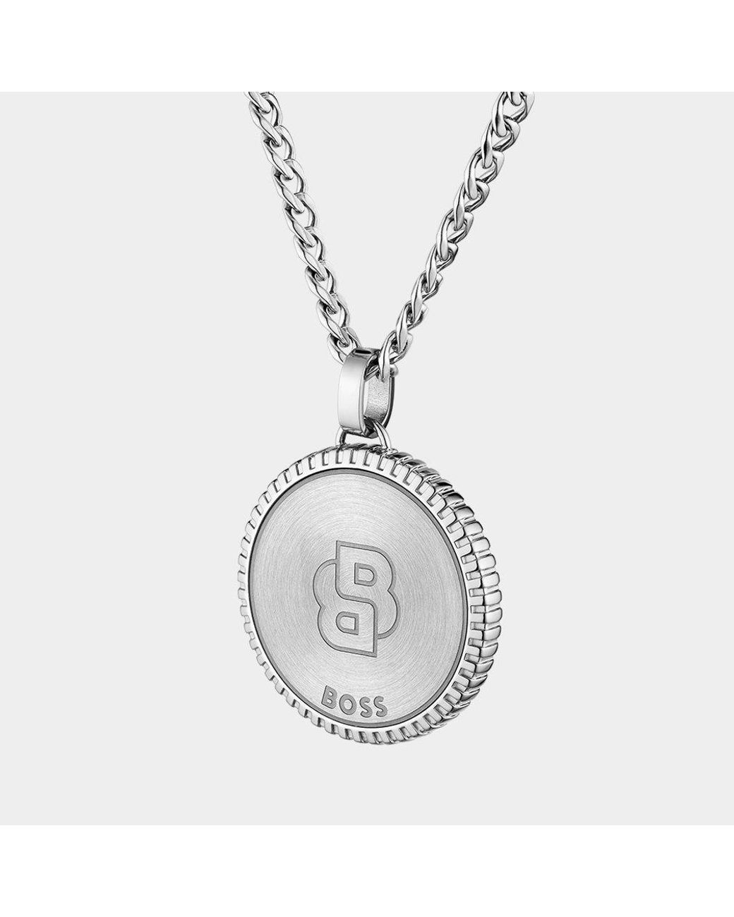 Boss Metallic Gents North Necklace for men