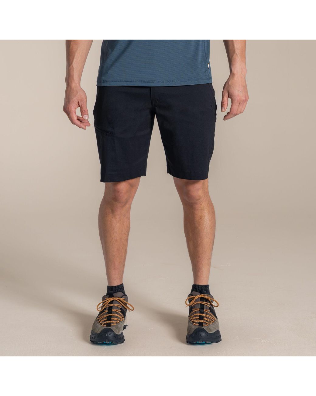 Craghoppers Blue Kiwi Pro Iii Water-Repellent Travel Shorts for men