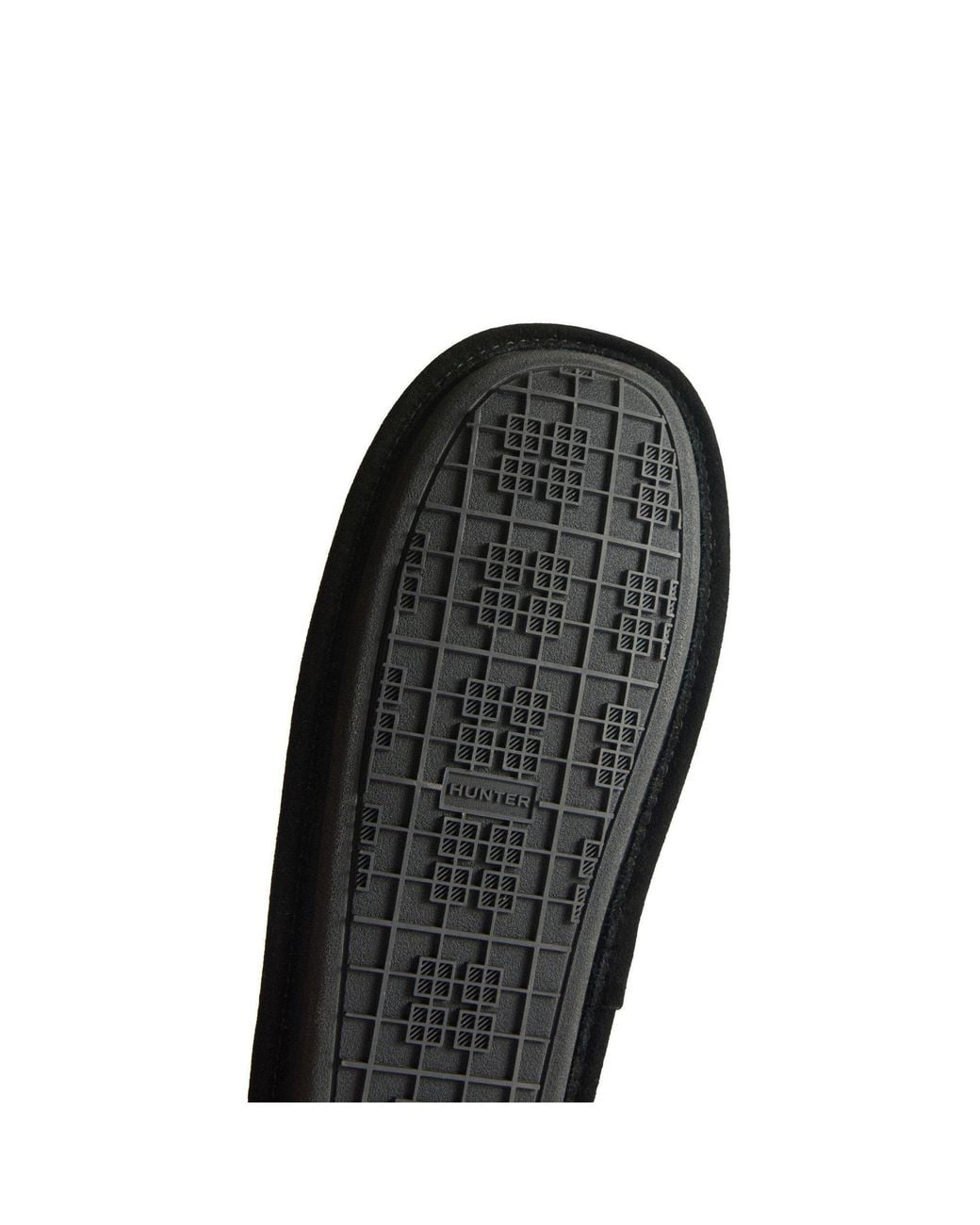 Hunter Black Mule Slipper for men