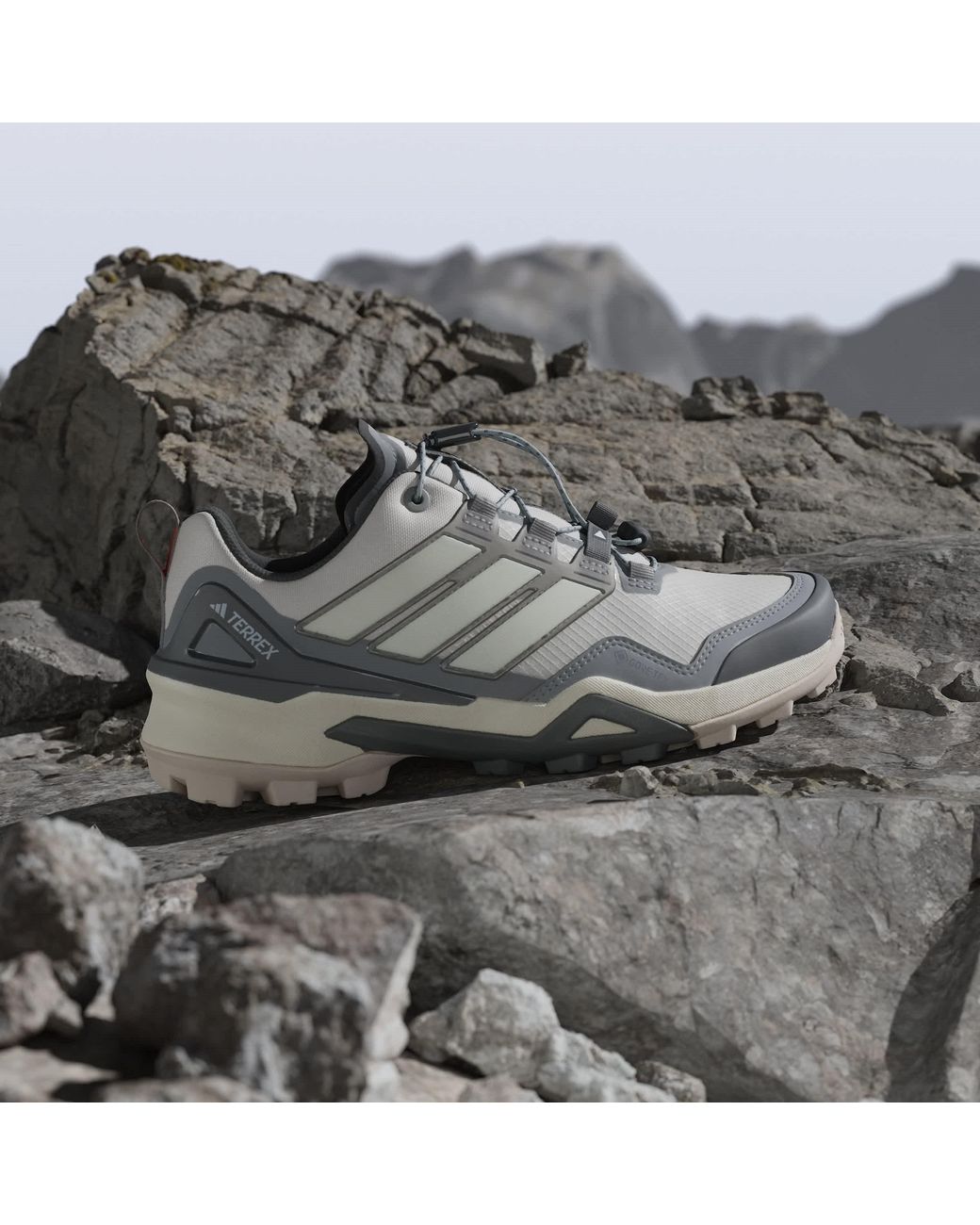 Adidas Gray Non-Waterproof Hiking Shoes