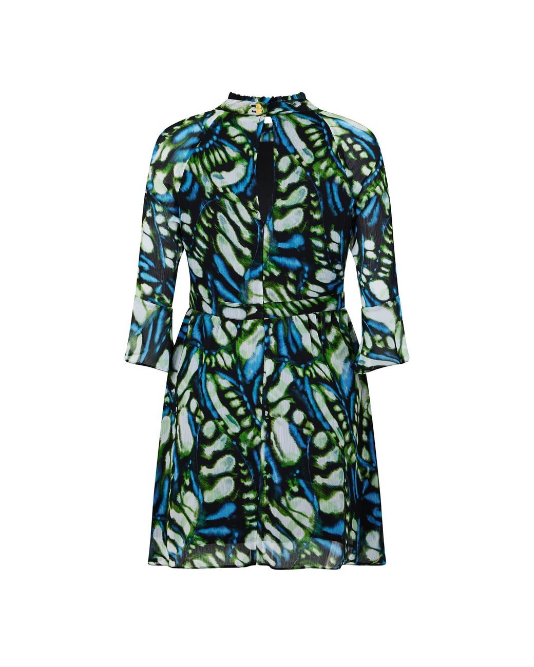 Biba Green Keyhole Skater Dress