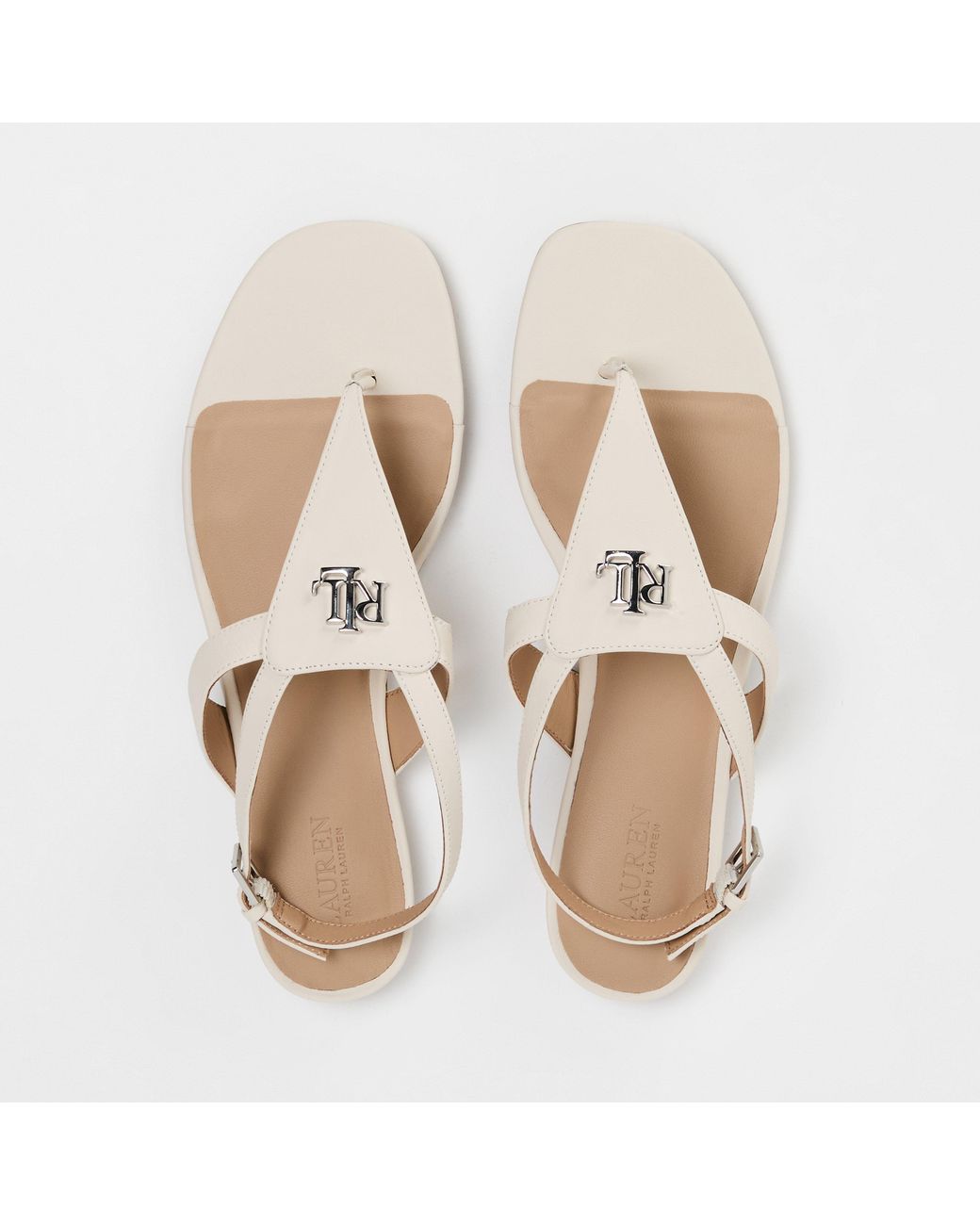 Ralph Lauren Natural Everley Sandals