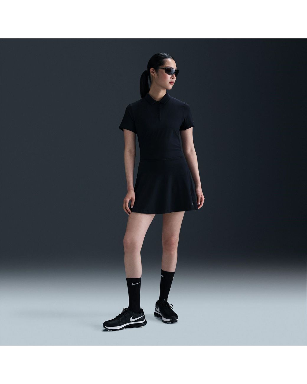 Nike Black Dri-Fit Victory Golf Polo