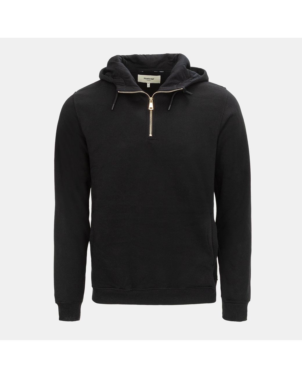 Firetrap Black Hood Shirt And Short Set for men