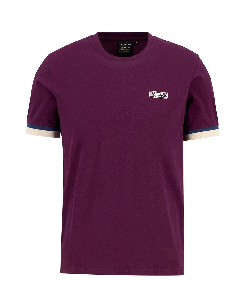 Barbour Purple Evan T-Shirt for men