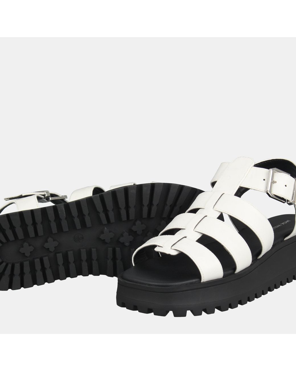 Jack Wills White Gladiator Sandals