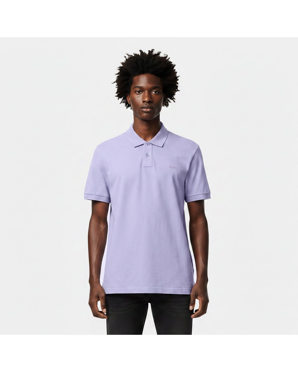 Boss Purple Passenger Premium Design Polo Shirt for men