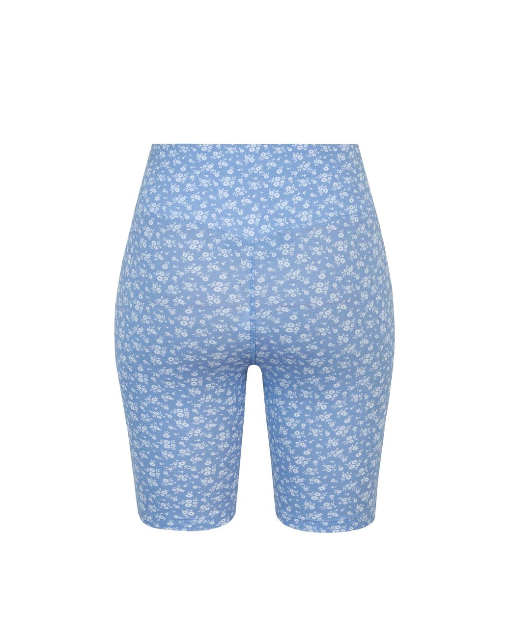 Miso Blue High Waisted Cycling Shorts Ladies