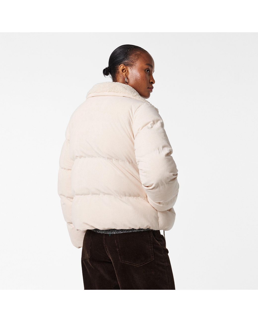 Varley Natural Brackley Cord Puffer Jacket
