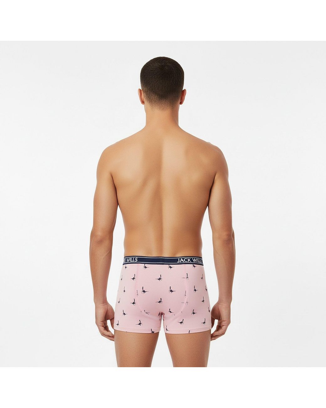 Jack Wills Blue Jw Daundley Boxers 3 Pack for men