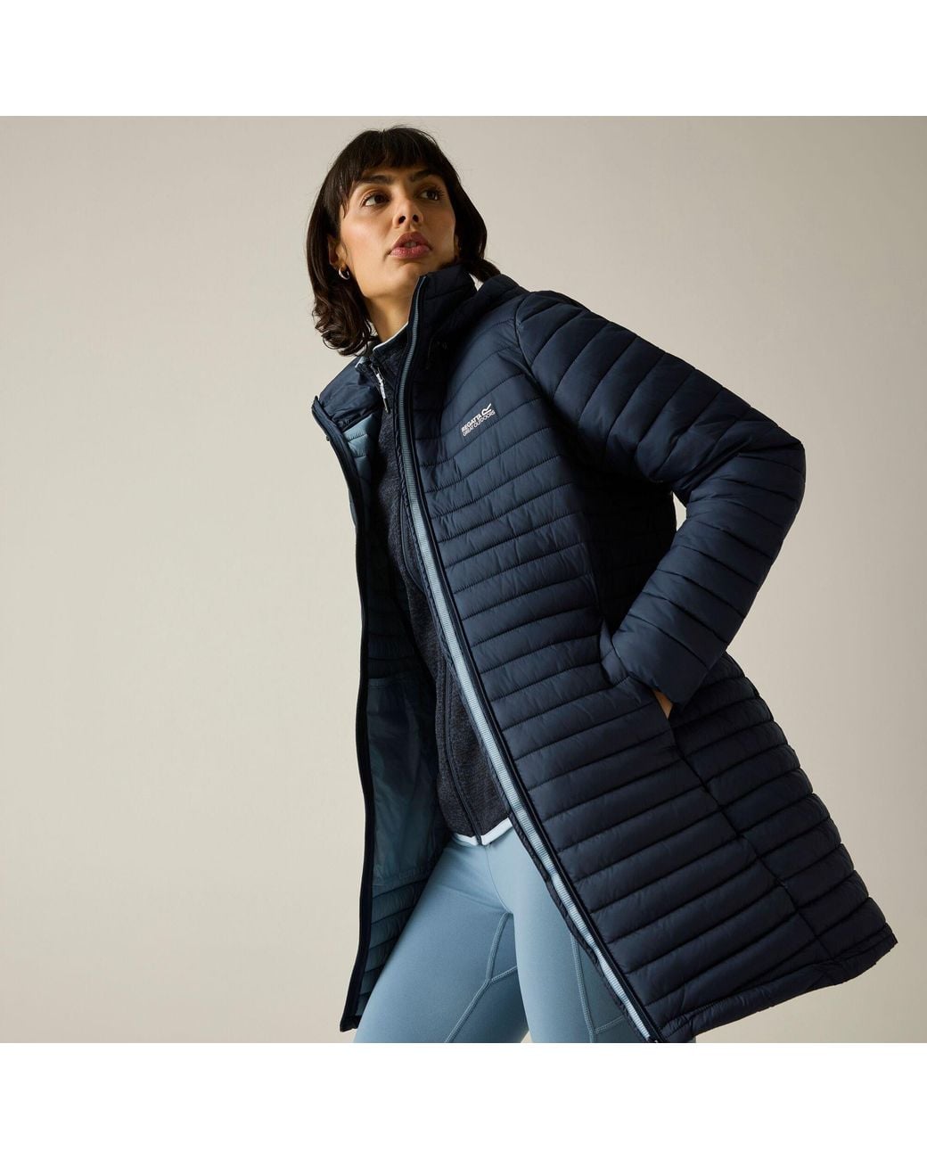Regatta Blue Selenar Longline Insulated Jacket
